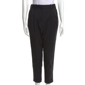Nili Lotan Black Cropped Pantsuit Tailored